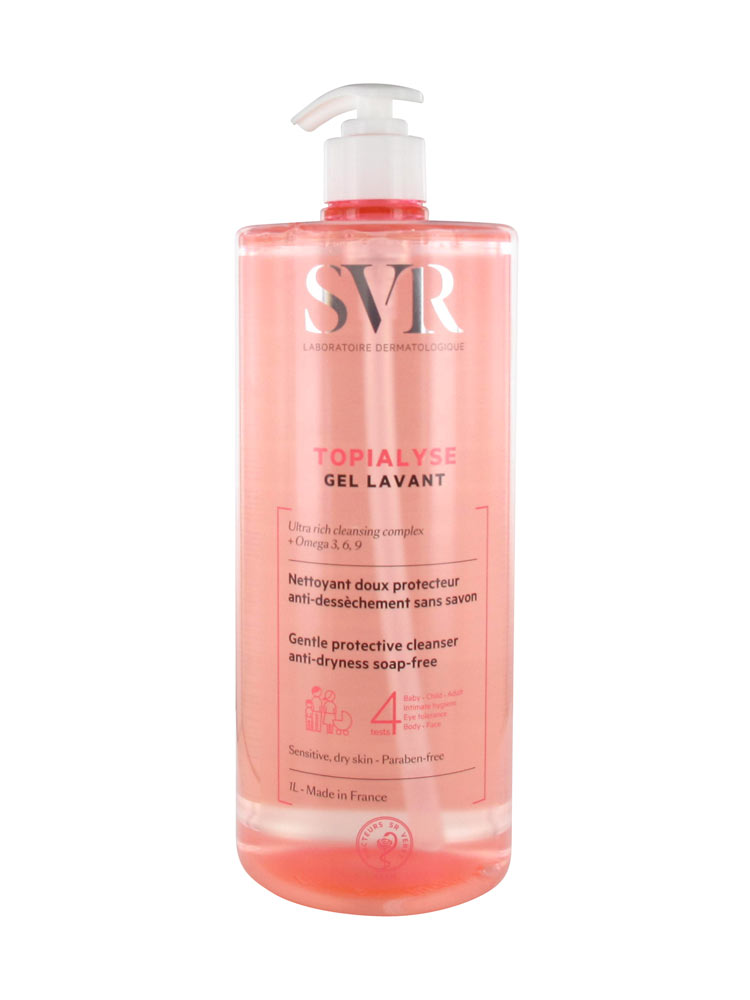 SVR TOPIALYSE GEL LAVANT 1 L prix tunisie - Price.tn