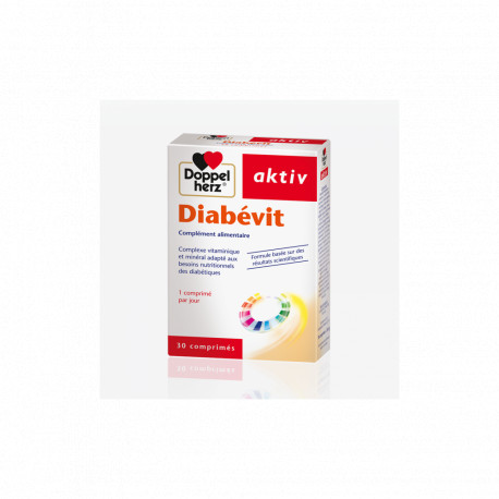 AKTIV DIABEVIT , 30 comprimés – Pharmakenz image 0