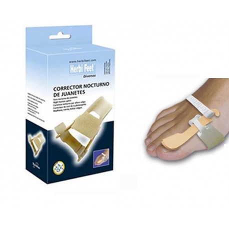 HERBI FEET ORTHESE DE NUIT CORRECTRICE D’HALLUX VALGUS 1 paire – Pharmakenz image 0