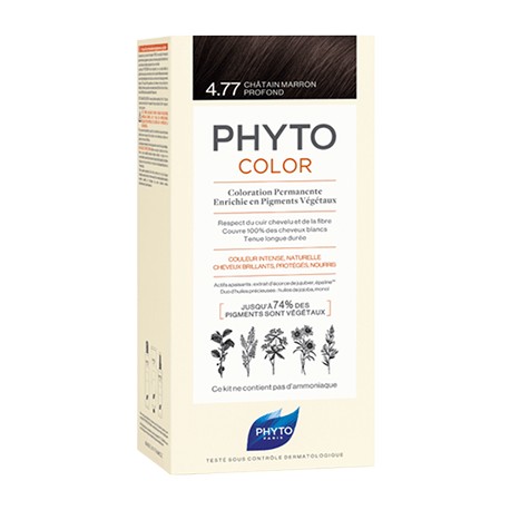 PHYTO Phytocolor 4.77chatin marron profond - Pharmakenz image 0