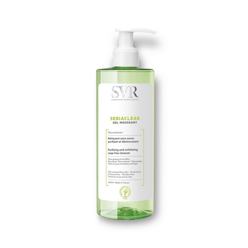 SVR Sebiaclear gel moussant 400ml – Pharmakenz image 0