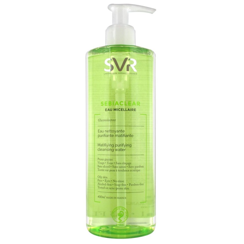 SVR SEBIACLEAR EAU MICELLAIRE 400ml – Pharmakenz image 0