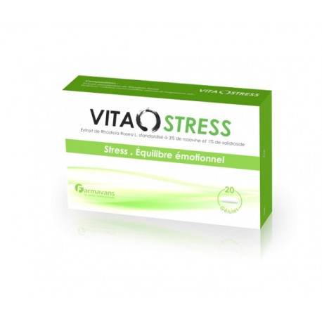 VITASTRESS, 20 Gélules – Pharmakenz image 0