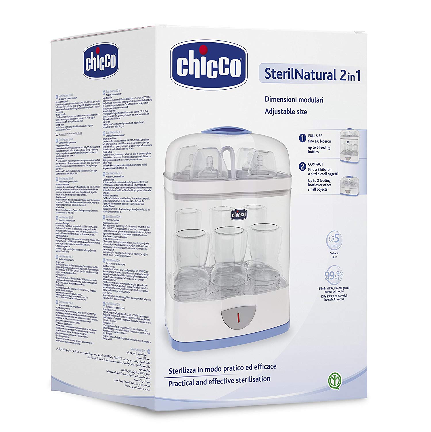 CHICCO STÉRILISATEUR BIBERON ELECTRIQUE - Pharmakenz image 0