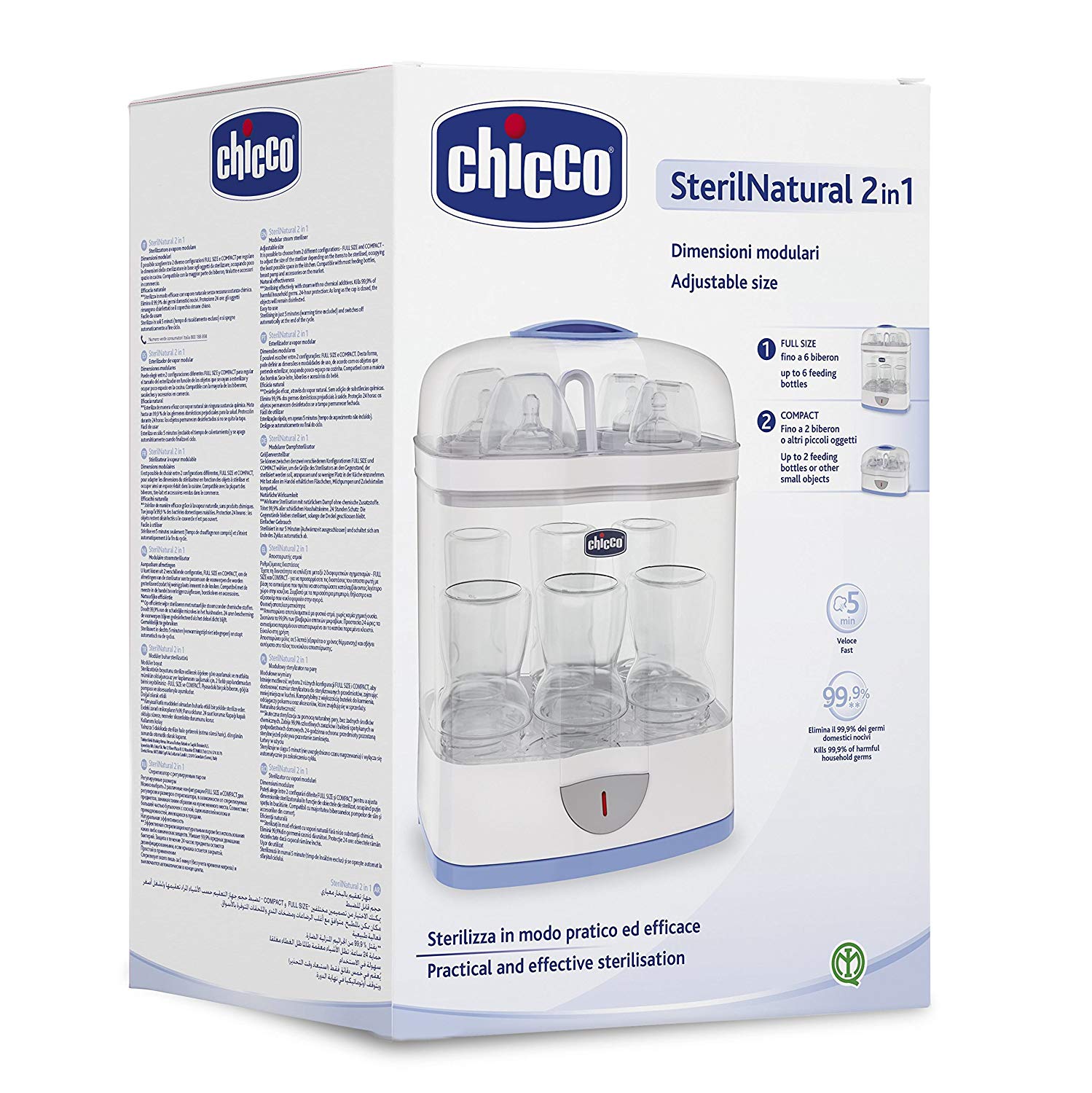 CHICCO STÉRILISATEUR BIBERON ELECTRIQUE – Pharmakenz image 0