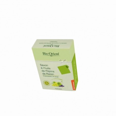 BIO ORIENT Savon à l'huile de pépins de raisin - Pharmakenz image 0