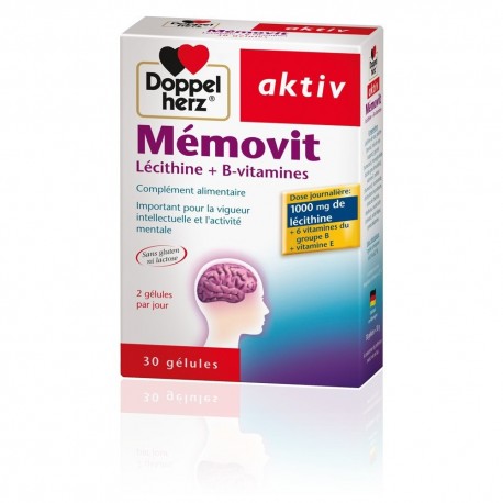 AKTIV MEMOVIT Lécithine + B-vitamines - Pharmakenz image 0